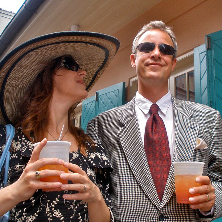 John Tebeau & Wifey in New Orleans