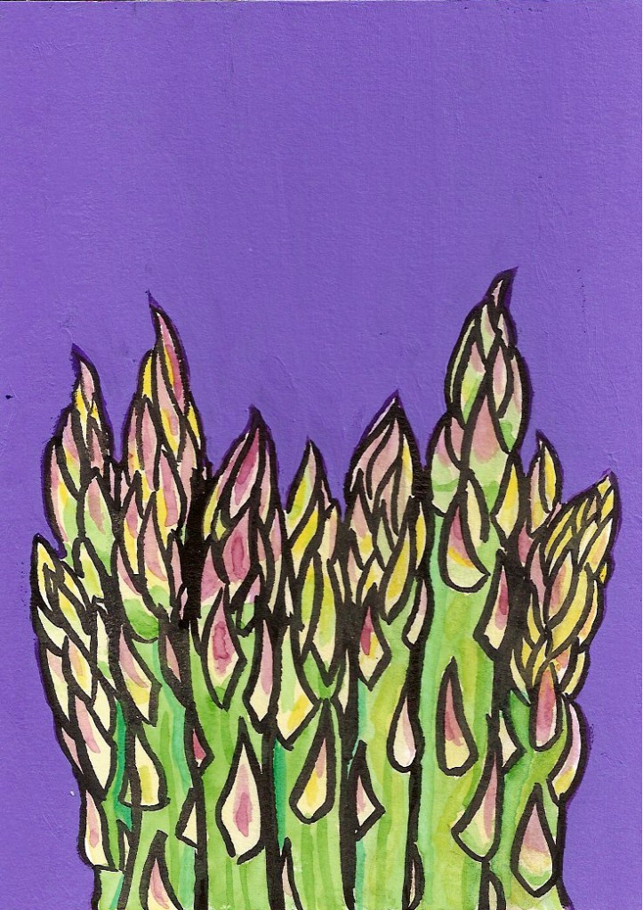 Day 14 of 30 in 30: “Asparagus” (SOLD)