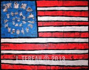 "Freak FLag!" J. Tebeau © 2013