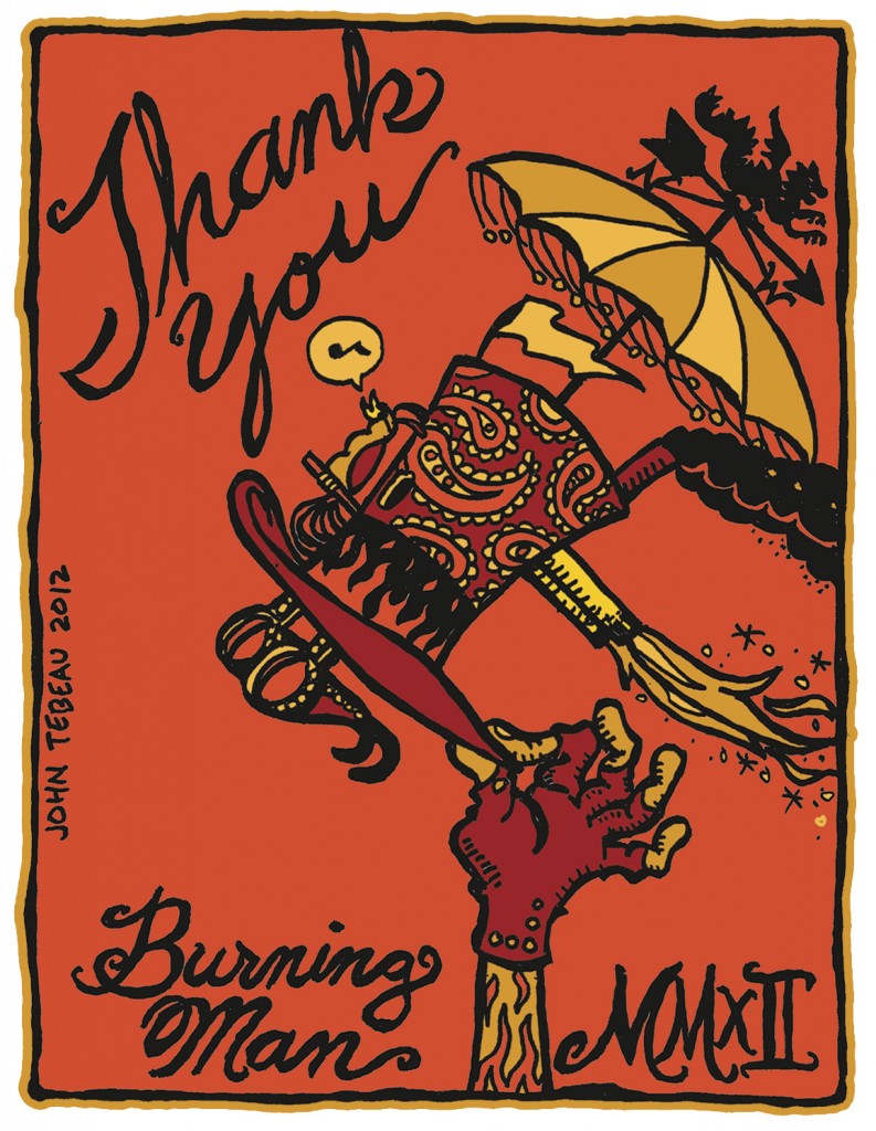 A Thank-You Postcard from Burning Man