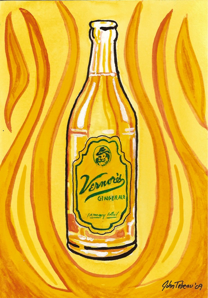 “Vintage Vernor’s”: Day 24 of 30 Paintings in 30 Days (SOLD)