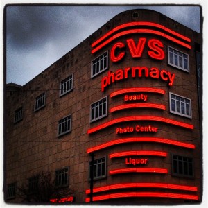 Even the CVS is kinda cool....