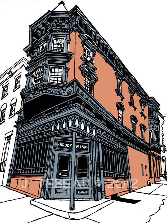 Favorite Bars of New York: Brooklyn Inn by John Tebeau