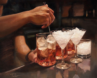 Matt Talbert, “The Old Fashioned Artist:” A Fine Painter’s Take on Classic Cocktails