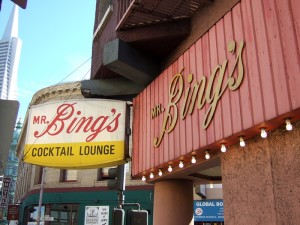 Drinking in San Francisco: Mr. Bing's