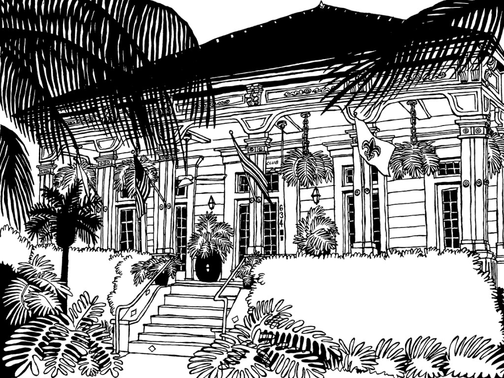 original art of new orleans bars: the Country Club