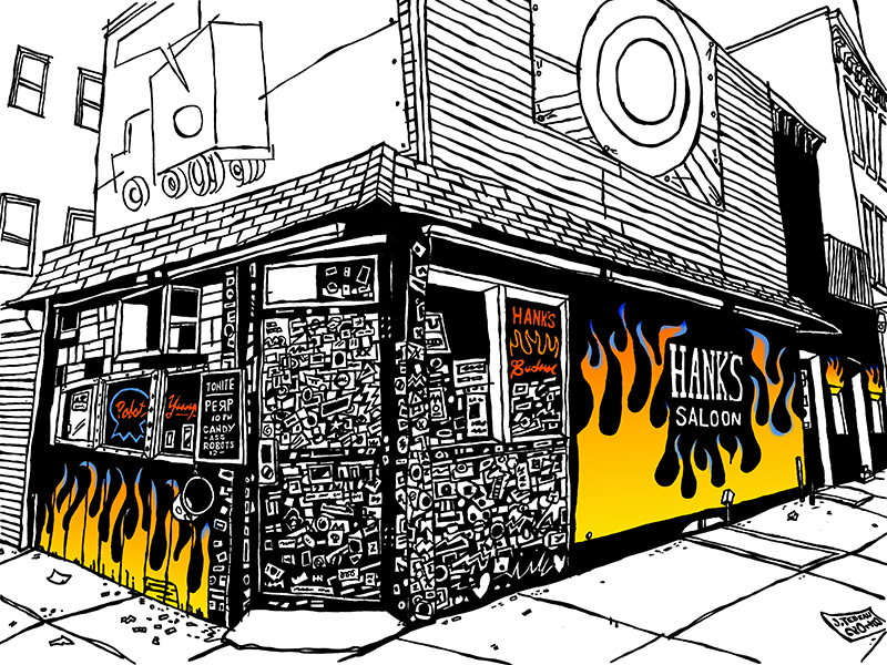 Hank’s Saloon Signed Prints Available Now