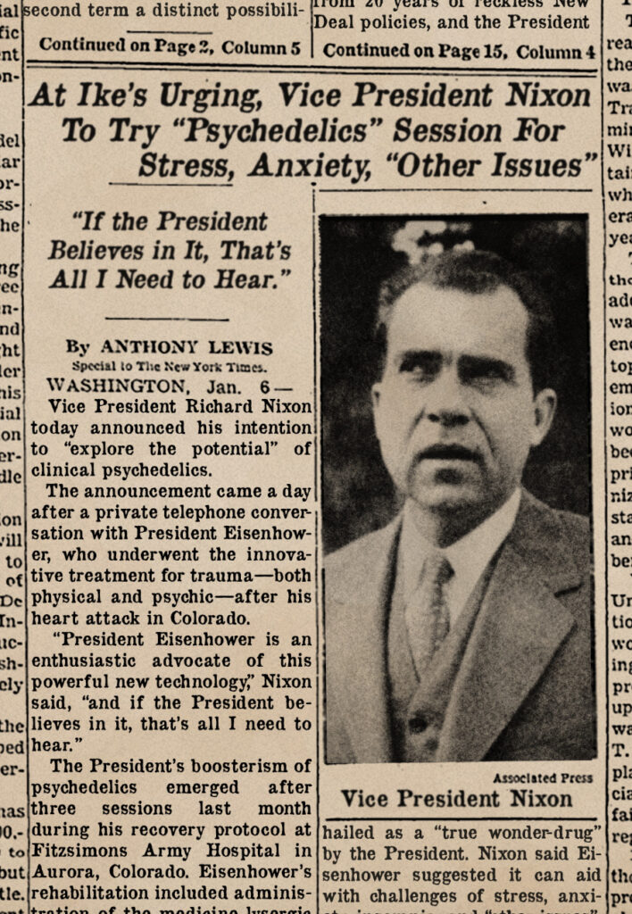 Nixon goes psychedelic
